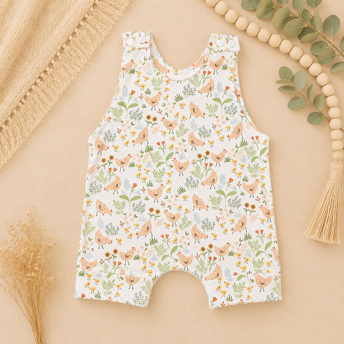 Little Hen Cottage Romper