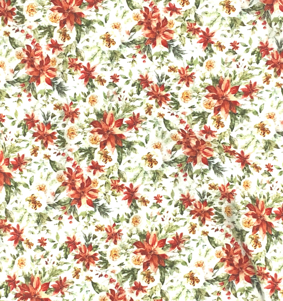 Poinsettia Romper